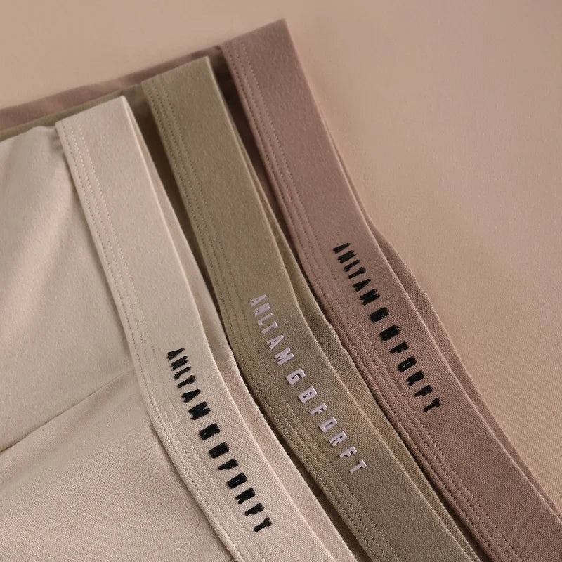 Men’s Cotton Boxer Shorts with Letter Print