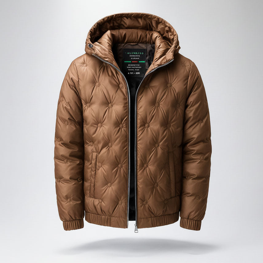 Dario Quilted Hooded Jacket