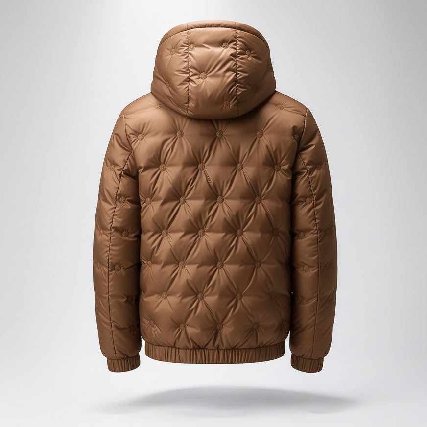 Dario Quilted Hooded Jacket