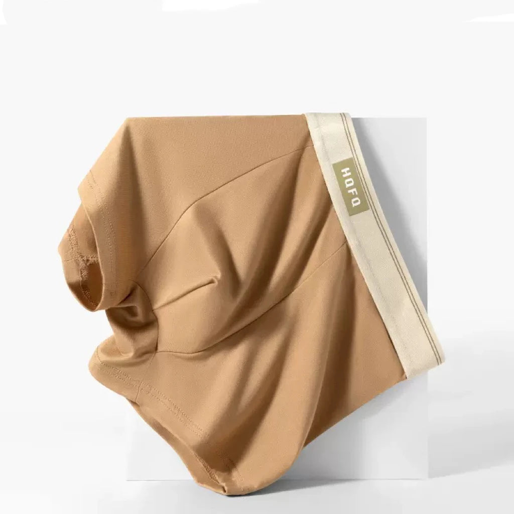 Men’s Breathable Polyester-Spandex Boxer Shorts