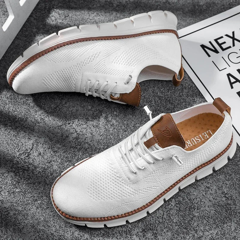 Men’s Breathable Air Mesh Casual Sneakers