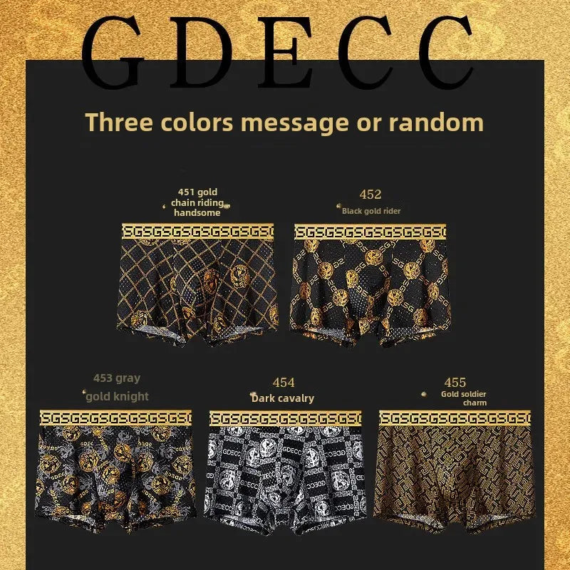 Men’s Ice Silk Mesh Boxer Shorts