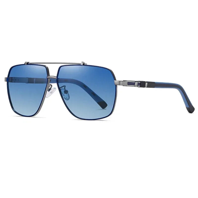 Gianni Metal Aviator Sunglasses