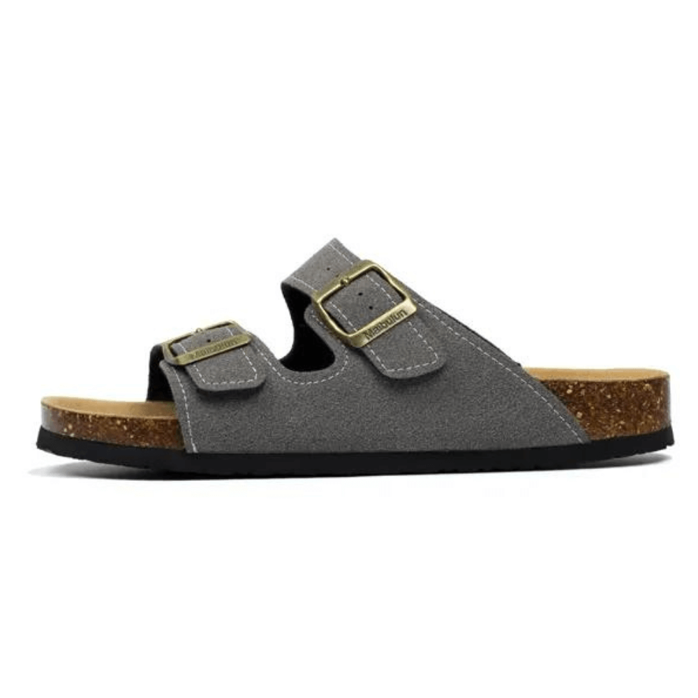 Maibulun Suede Sandal - Gray