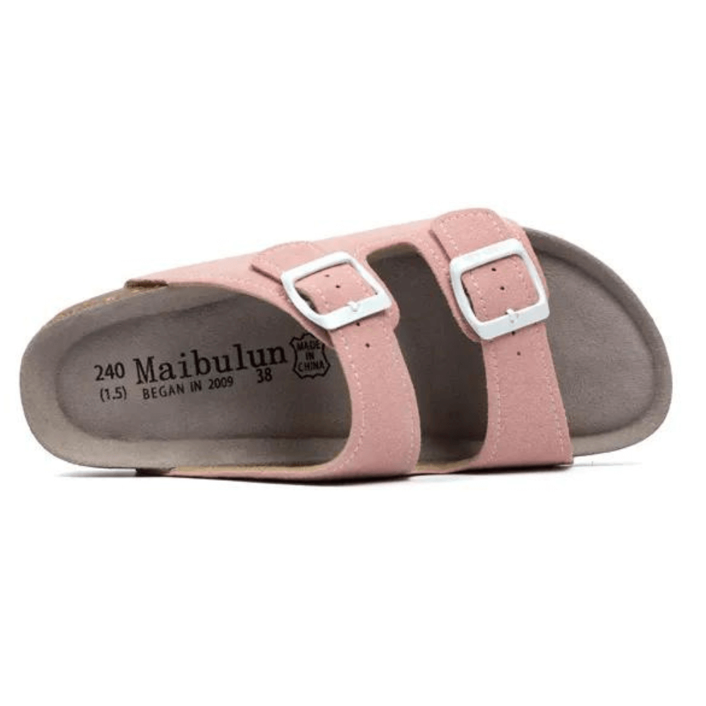 Maibulun Suede Pink Sandal