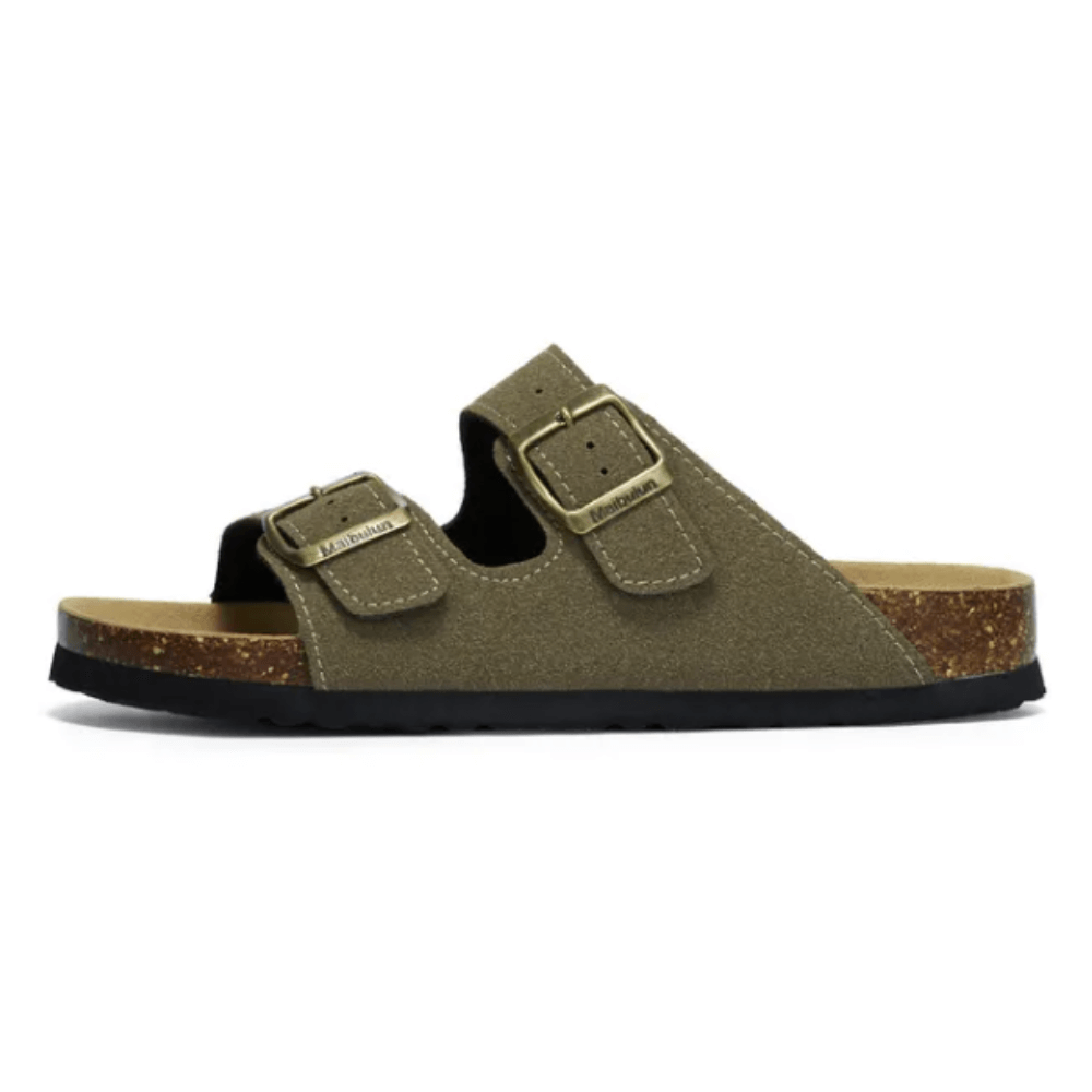 Maibulun Suede Sandal - Moss Green