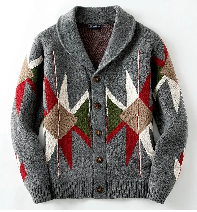 Brooks Western Wool Cardigan