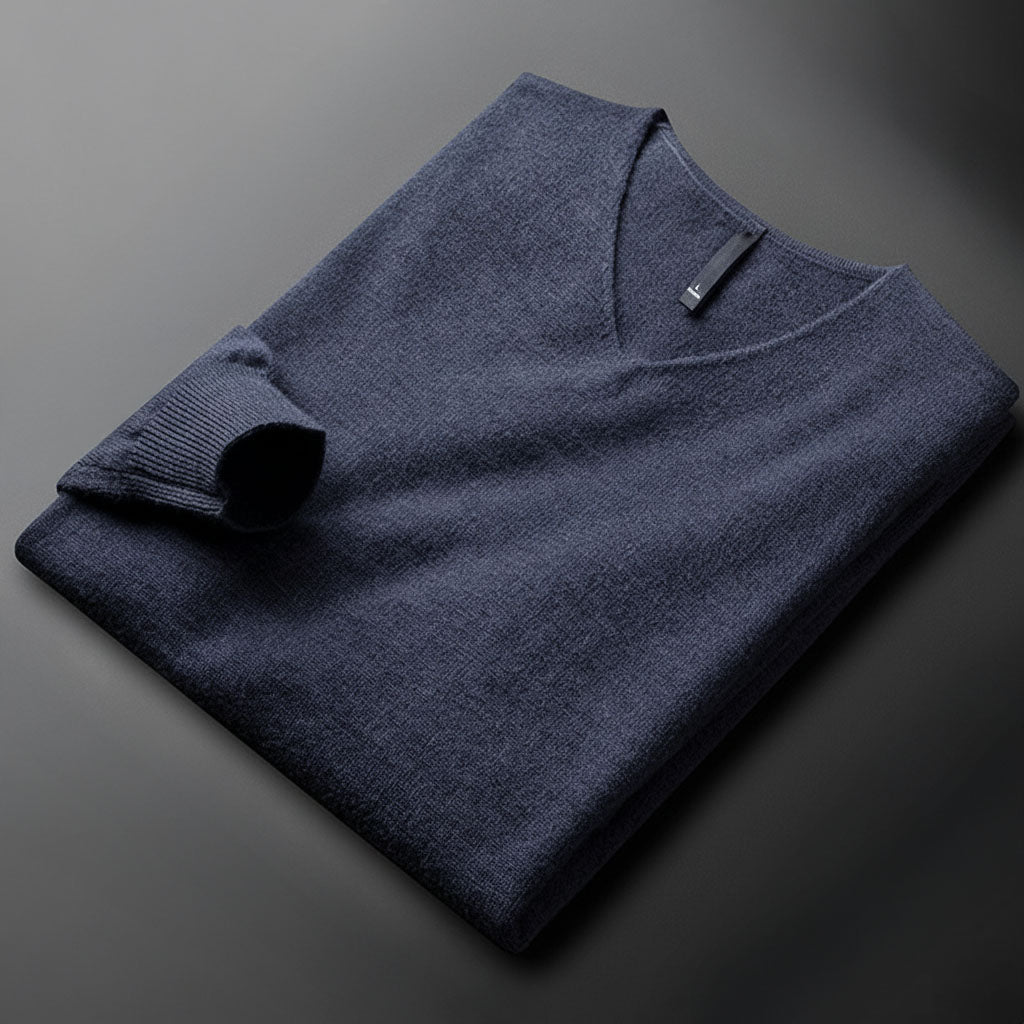Alessio Wool-Cashmere V-Neck